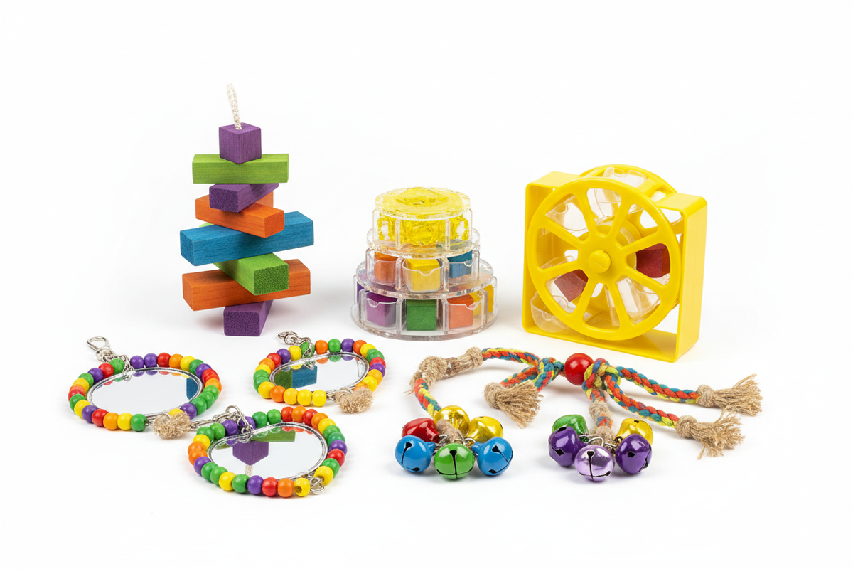Bird Toys and Enrichment