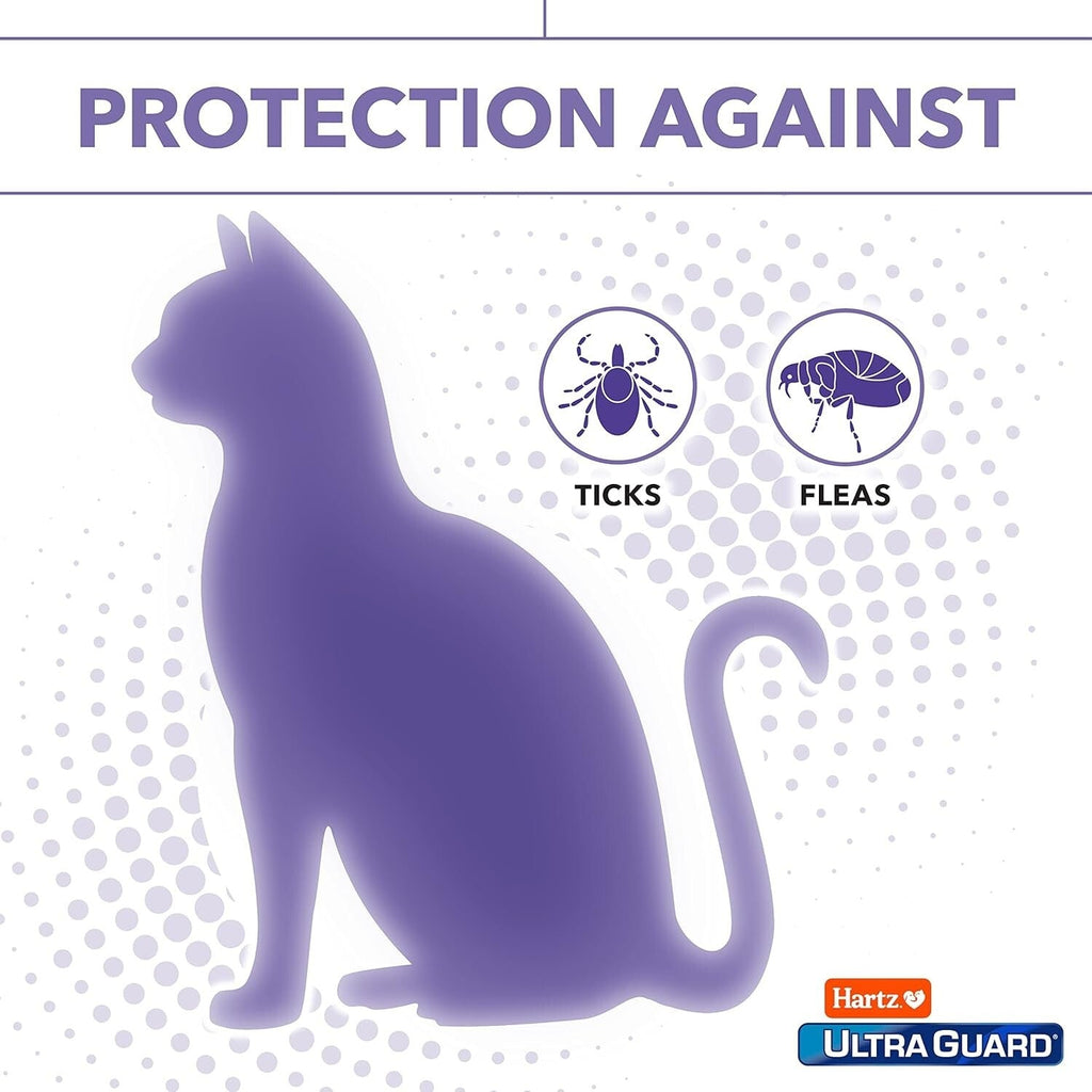 Protect Your Feline Friend with Hartz Ultraguard Flea & Tick Collar - Fresh Scented & Long-Lasting Protection for Cats & Kittens
