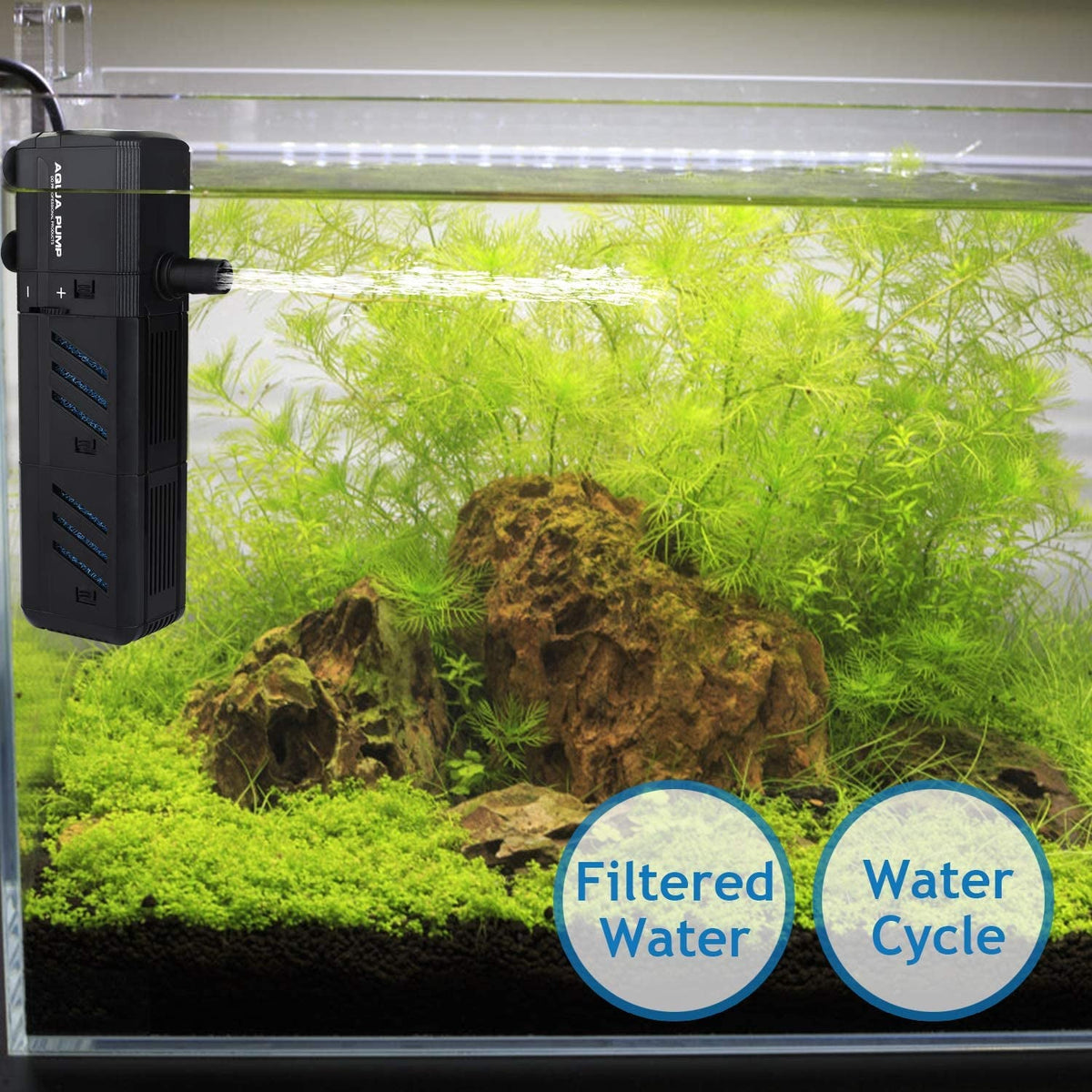 Adjustable Fish Tank Filter  for 10-50 Gallon Fish Tank