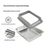 Large-capacity High-sided Semi-enclosed Cat Litter Box