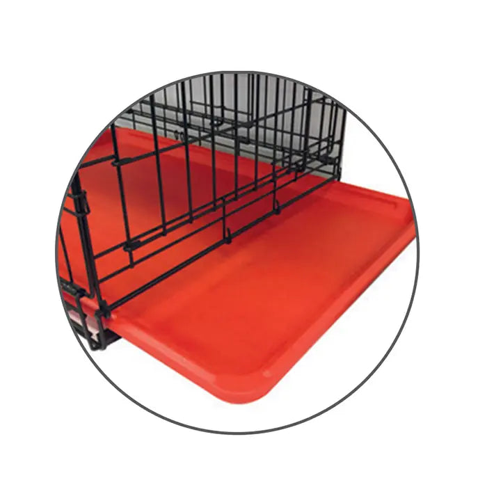 M-Pets Voyager Double Door XXLarge Dog Crate Red 122x76x84cm