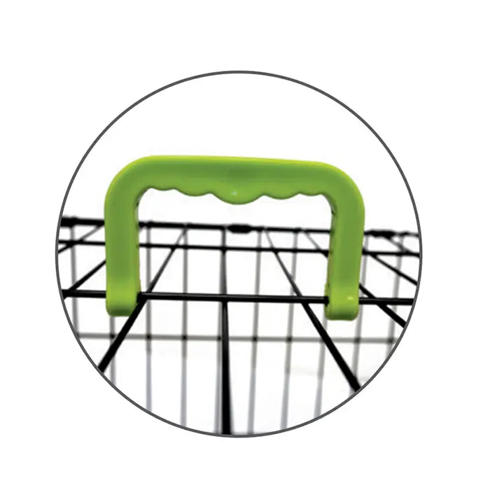 M-Pets Voyager Two-Door Medium Dog Crate Green 76x48x53cm