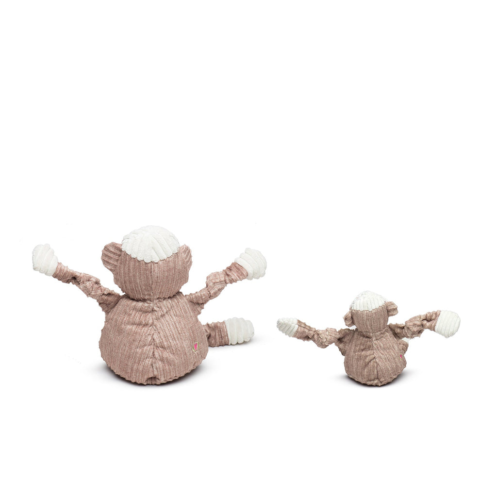 Stuey Sock Monkey Knottie®  Plush Dog Toy