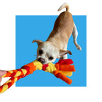 Chelsy’s Toys Patented Fleece Tug Toy – Interactive Dog Tug Toy for Play, Training & Enrichment