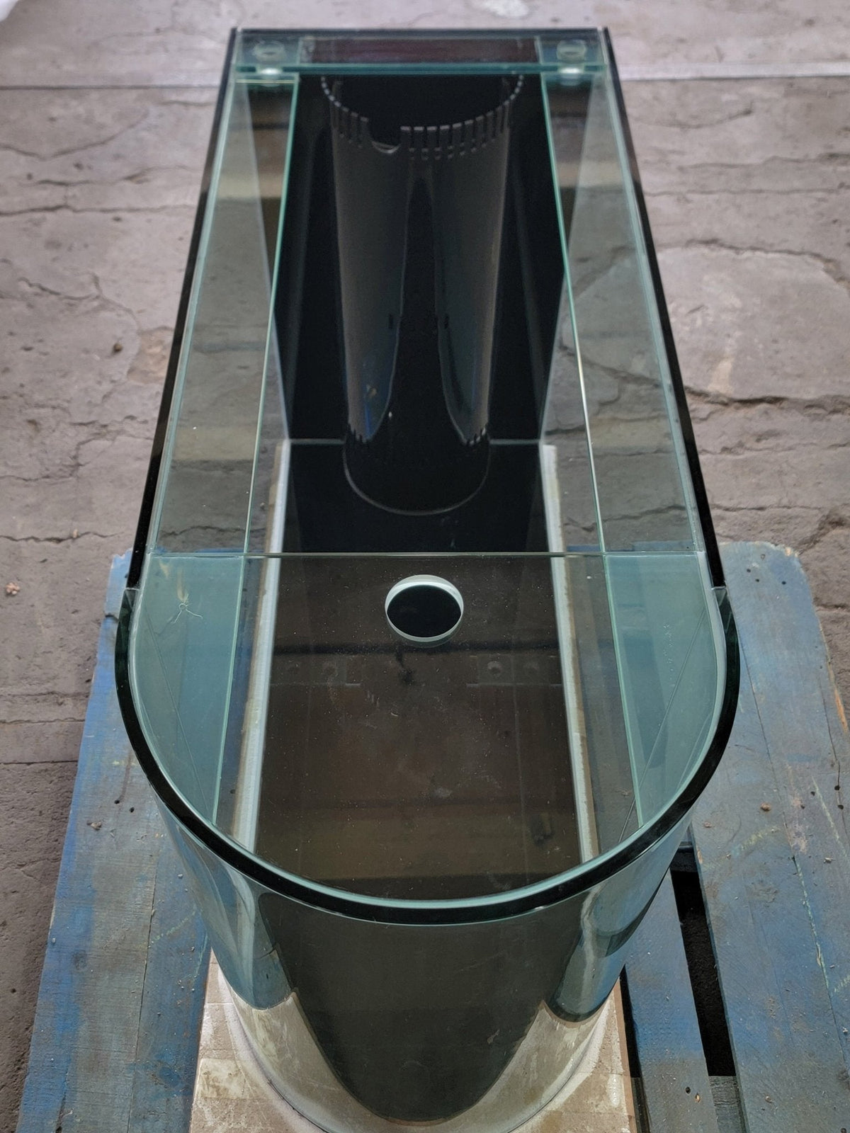 Rose Cherry Color * 120g Reef-Ready Glass Peninsula Bullet Bullnose U-Shape Aquarium Set