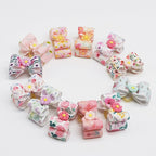 Pet Hair Bows & Accessories Set – Colorful Styles