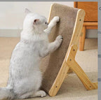 Multi-functional Corrugated Cardboard Cat Scratcher Convertible Bed Vertical Small Size