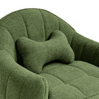 Louie 30.5" Dog Sofa Bed with Raised Armrests - Moss