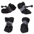 New 4pcs Pet Dog Shoes Anti-slip Rain Snow Boot Thick Warm For  Small Cats Dogs Puppy Dog Socks Booties