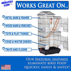 Bird Cage Cleaner and Deodorizer