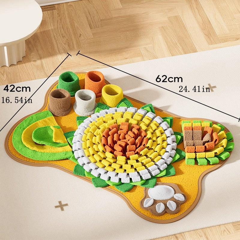 Little Dog Intelligence, Vocal Relief, Food Hiding, Missed Food Toy, Energy Consumption, Self-entertainment Tool, Sniffing Pad, Food Hiding Toy