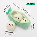 Interactive Squeaky Dog Toys For Puppies - Boredom Buster Chew Toys For Corgi & Small Breeds, Durable Enrichment Sniffing