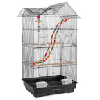 36In Indoor/Outdoor Iron Bird Cage for Parro