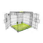 M-Pets Voyager Double Door Large Dog Crate Green 91x58x63cm
