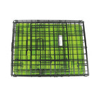 M-Pets Voyager Double Door Large Dog Crate Green 91x58x63cm