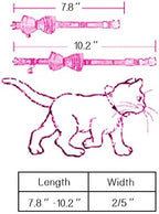 2 Pack Cat Collar Breakaway for kitty and dogs