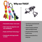 Chelsy’s Toys Patented Fleece Tug Toy – Interactive Dog Tug Toy for Play, Training & Enrichment