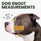 Breathable Metal Basket Dog Muzzle for Large Dogs with Leather Straps