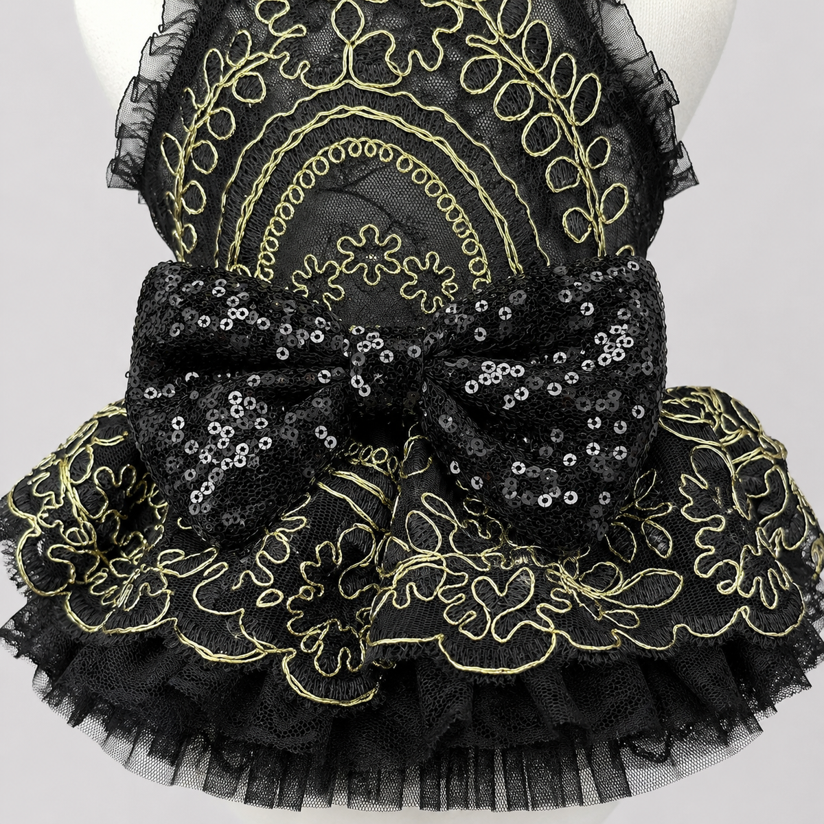 Handmade Princess Puppy Outfit Lace Tutu