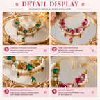 Pearl and Crystal Pet Necklace