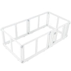 Clear Plastic Dog Playpen with Door - 8 Panel