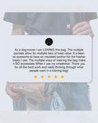 Crossbody Treat Bag – Insulated Dog Training Pouch