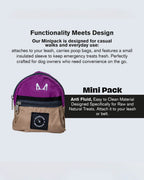 Minipack – Dog Poop Bag Holder & Treat Pouch