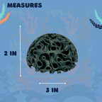 Aquarium Coral Reef Dome - Aquarium Reef Replica for Fish & Shrimp Shelter & Egg Laying