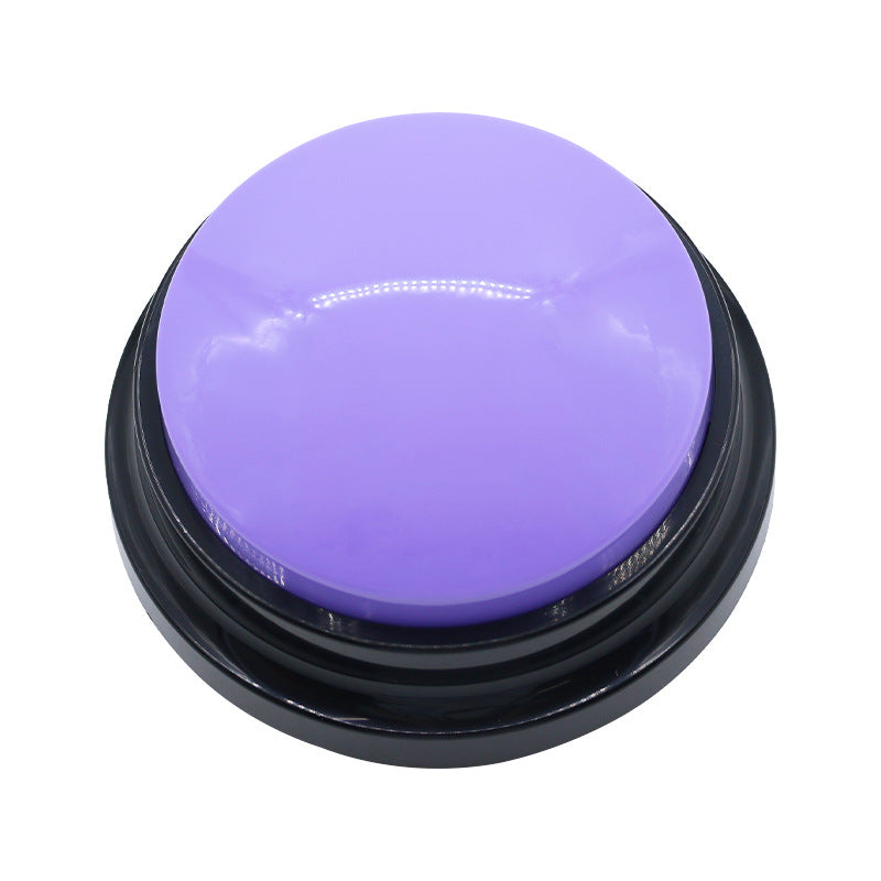 Dog Talking Button Pet Communication Key Sound Maker Cat Bell Toy Supplies Voice Recording Training Device