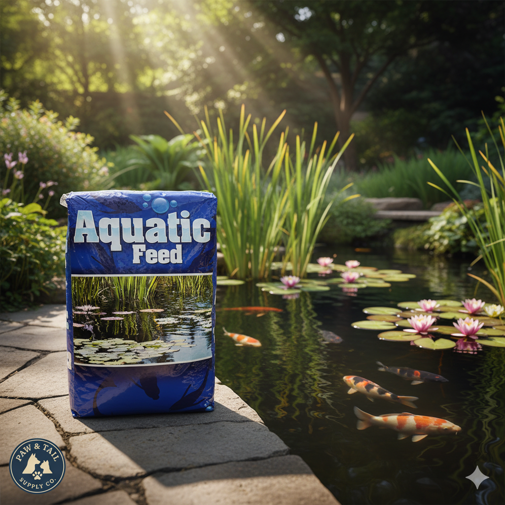 Aquatic Feed Catfish Floater Koi Fish Food 50lbs Floating Formula