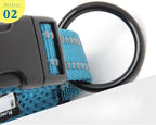 Nylon, Adjustable, Reflective Padded, Dog Collar