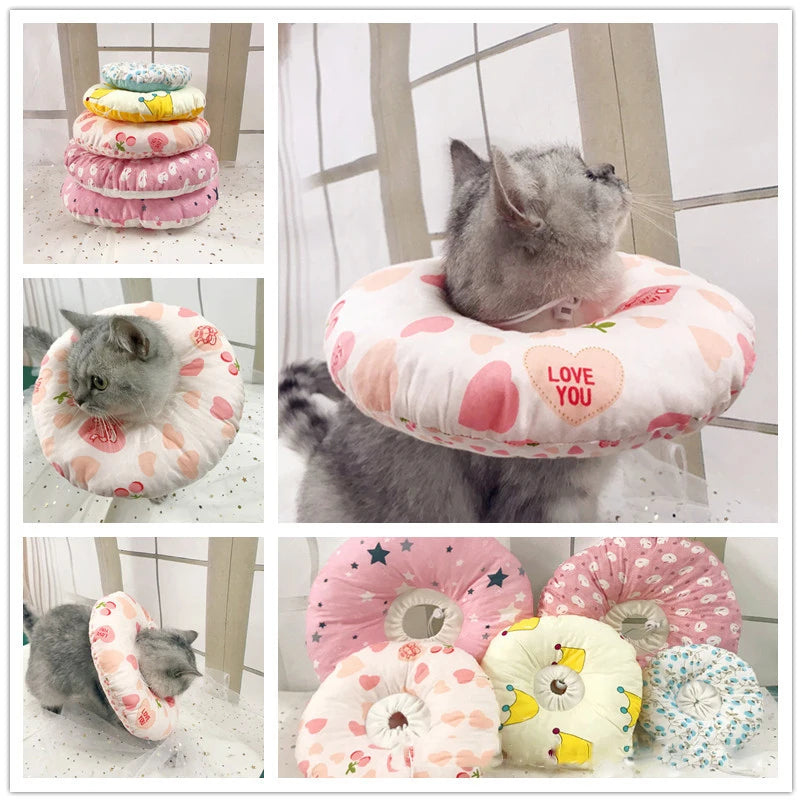 Elizabethan Dog and Cat Protective Medical Protective Recovery Collar/Cone
