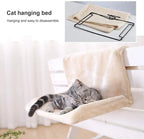 Hanging Cat Hammock Pet Bed With Strong Durable Metal Frame