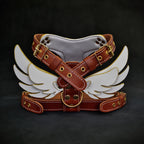 The "Hermes" leather harness - Large and Giant Breeds