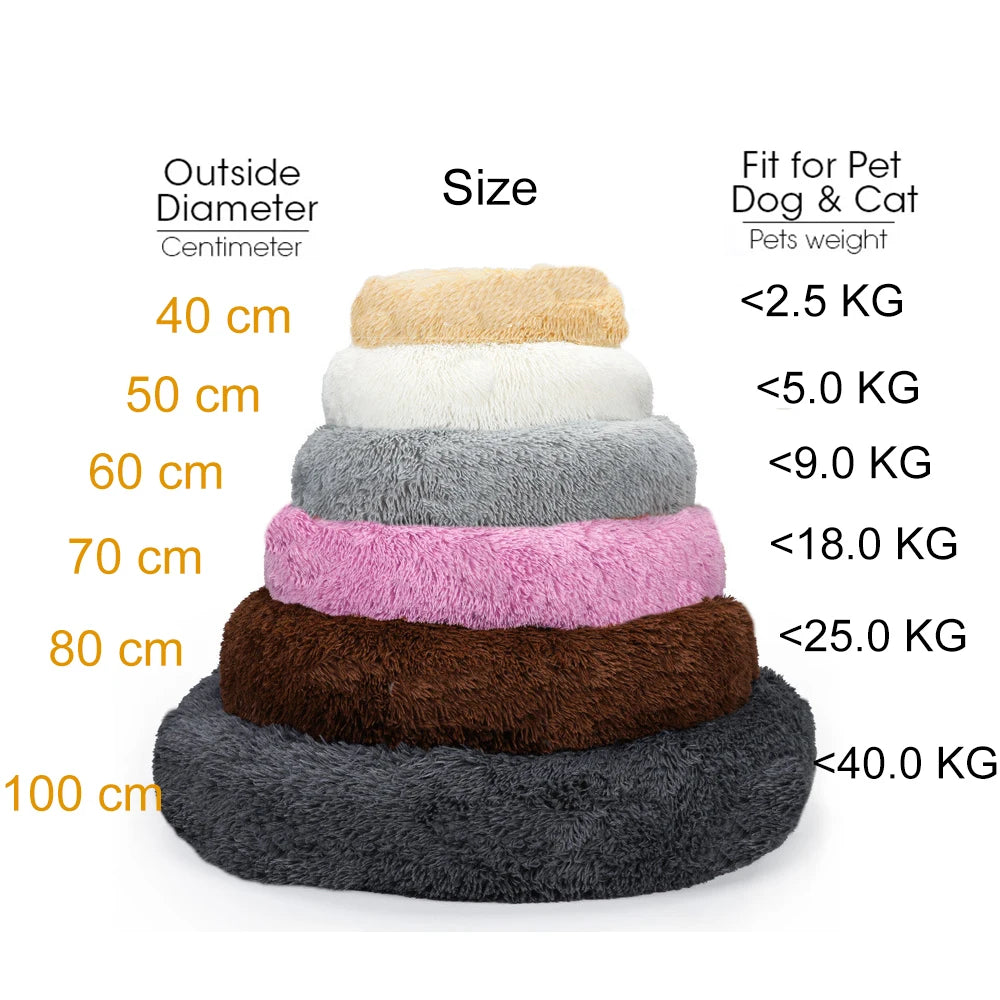 Washable, Plush, Warm Dog Bed