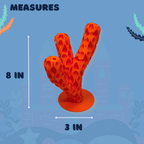 Aquatic Branch Haven – Lattice Coral Reef Branch Decor for Fish, Shrimp, & Aquatic Pets