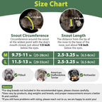 Lightweight Basket Large Dog Muzzle Adjustable Allows Panting Drinking Training