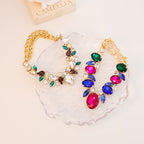 Adjustable Gem Pet Necklace