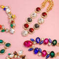 Adjustable Gem Pet Necklace