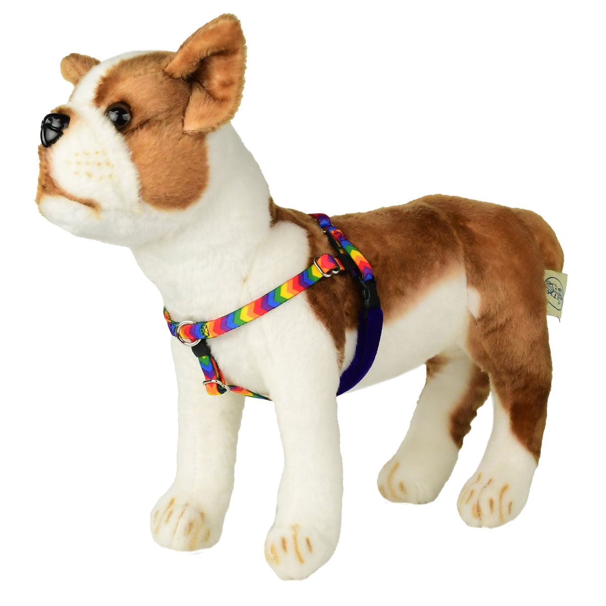 XXSmall Rainbow Stripe Freedom No-Pull Harness 13"-16" Chest