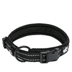 Nylon, Adjustable, Reflective Padded, Dog Collar