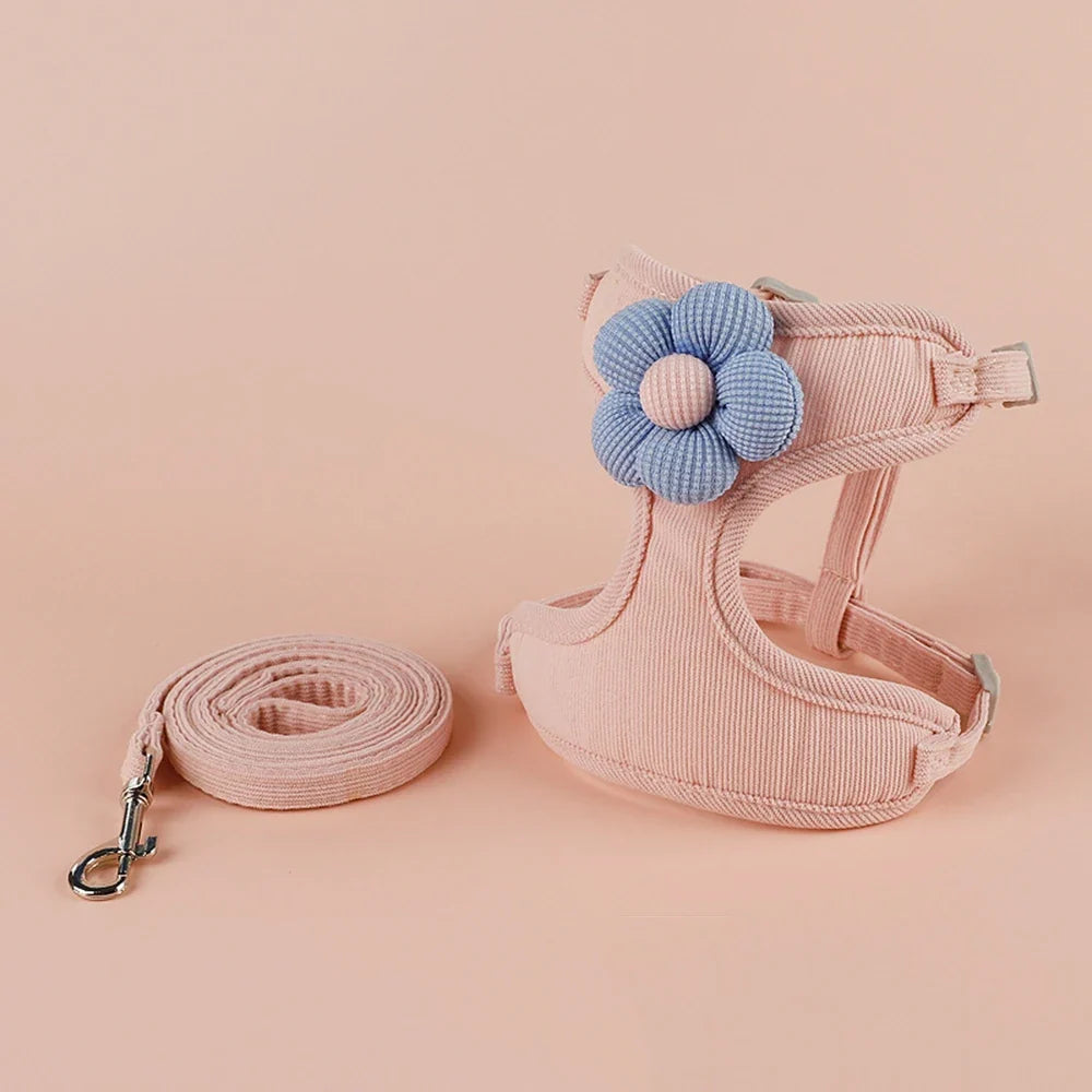 Adjustable Harness & Leash Set for Cats