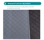 Reusable Dog Pee Pad Blanket Absorbent Diaper Washable Puppy Training Pad Pet Bed Urine Mat for Pet Car Seat Cover Pet Supplies