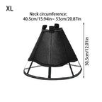 Dog Wound Soft Recovery Cone - Adjustable, Anti-Lick/Anti-Bite Shield, Breathable Pet Cone