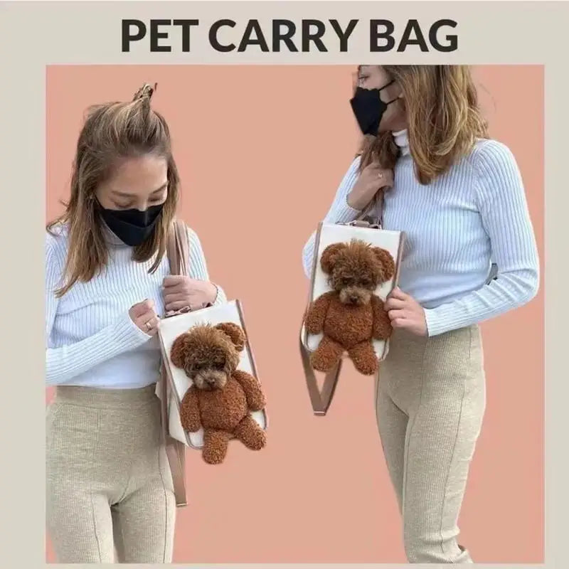 Multifunctional Outdoor Pet Carrier Purse - For Dogs, Cats, Bunnies, other animals