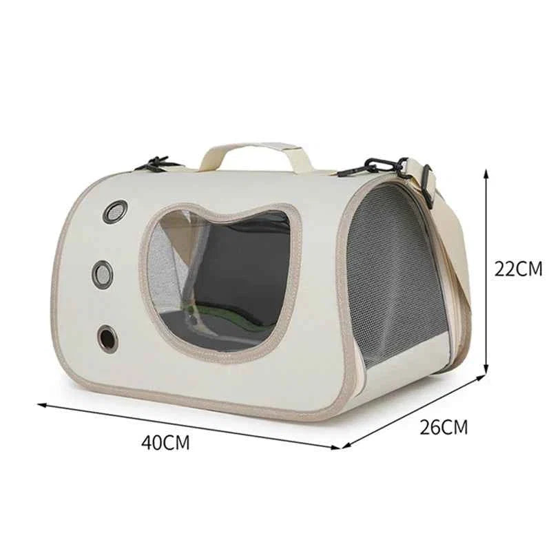 Portable Foldable Pet Carrier Bag for Cats & Small Dogs