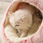 Plush Round, Warm, Soft, Comfortable Basket 2 in 1 Sleeping Bag / Bed