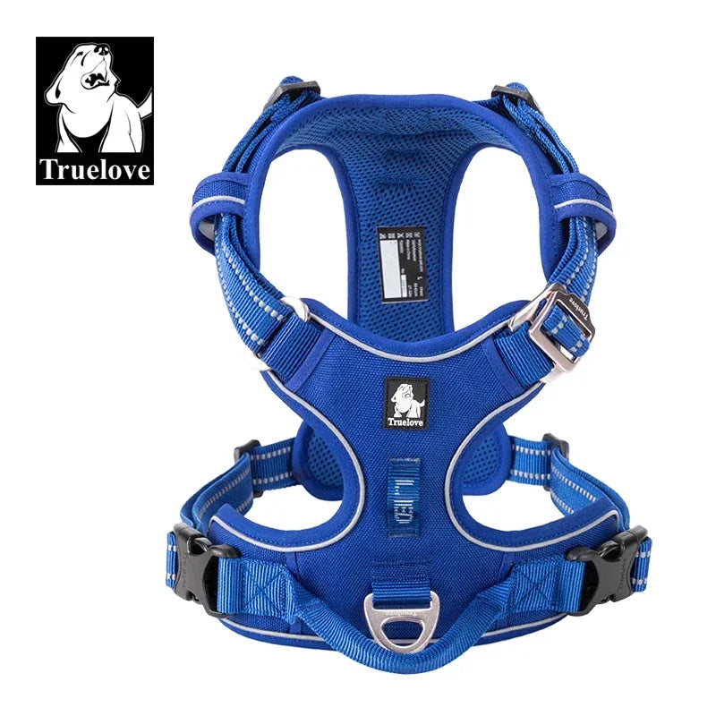 Dog Harness - Special Edition and Upgraded Version - Reflective Camouflage Nylon - Easy to Adjust