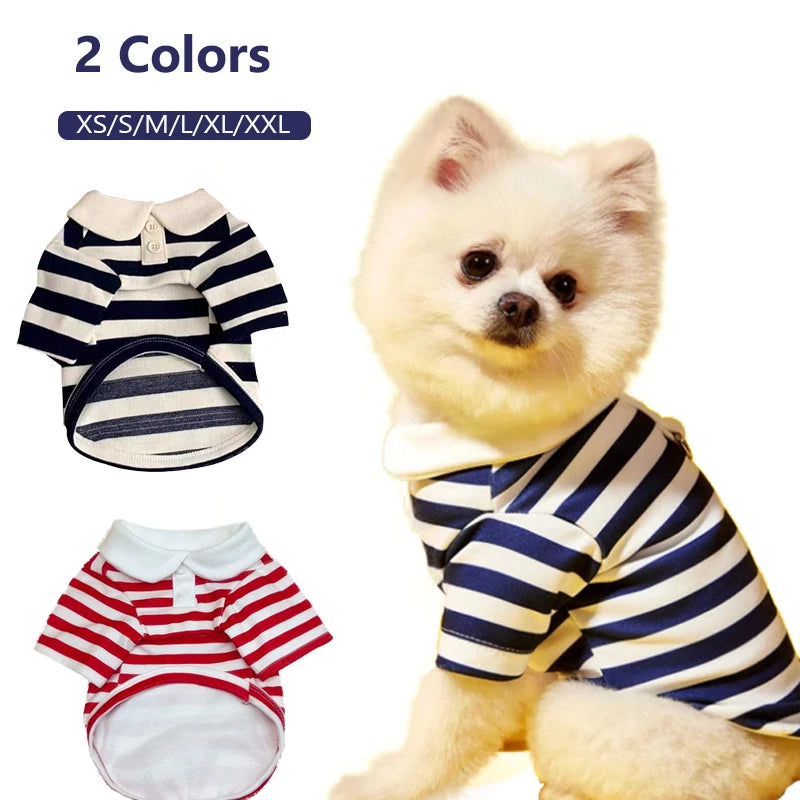 Polo Striped Shirt for Dogs or Cats