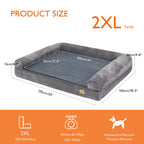 Orthopedic Dog Bed with Removable Washable Cover